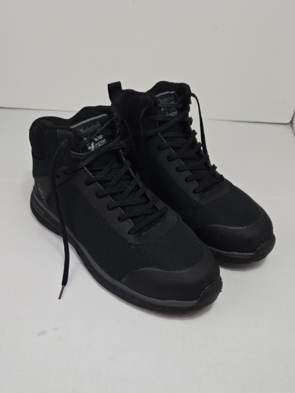 Timberland Men's Drivetrain Composite Toe Sz 11.5 B Black Oil & Slip Resistant